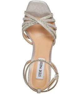 Steve Madden Women's Mips Rhinestone Strappy Platform Dress Sandals -Sam Edelman Shop 23287215 fpx