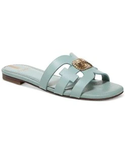 Sam Edelman Bay Radiant Logo Emblem Slide Sandals