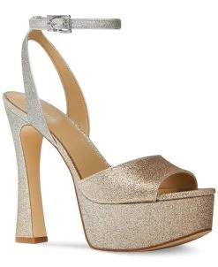 Michael Kors Women's Jenson Ankle-Strap Platform Sandals