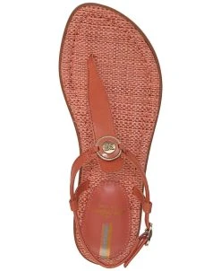 Sam Edelman Gigi Signet T-Strap Flat Sandals -Sam Edelman Shop 23378876 fpx