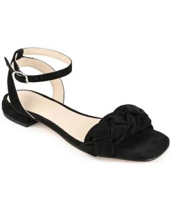 Journee Signature Women's Sellma Braided Sandal