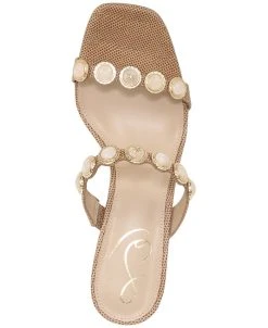 Sam Edelman Palma Mid-Heel Embellished Dress Sandals -Sam Edelman Shop 23428469 fpx