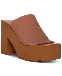 Steve Madden Women's Sami Slip-On Platform Sandals