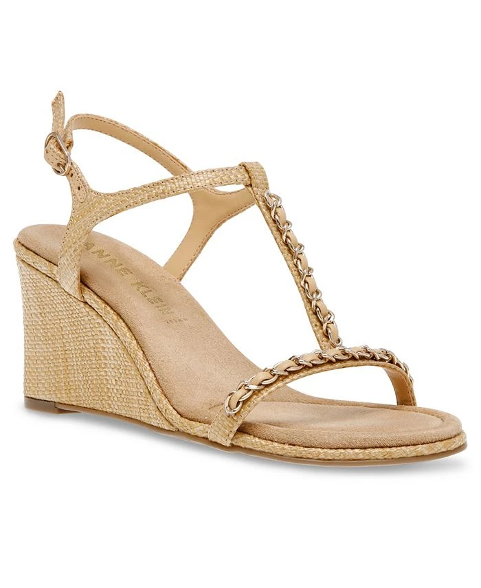 Anne Klein Women's Sloan Wedge Sandal 3 Anne Klein Women's Sloan Wedge Sandal