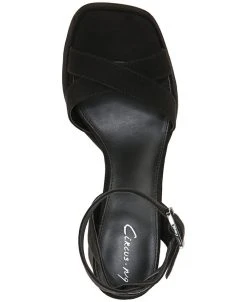 Circus NY Kaitlyn Ankle-Strap Flare-Heel Platform Sandals -Sam Edelman Shop 23601317 fpx