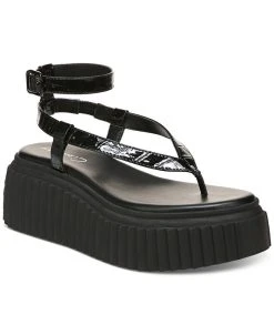 Circus NY Elana Ankle-Strap Platform Thong Sandals