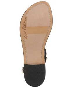 Sam Edelman Gigi Imitation Pearl T-Strap Flat Sandals -Sam Edelman Shop 23612979 fpx