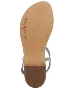 Sam Edelman Gigi Signet T-Strap Flat Sandals -Sam Edelman Shop 23613014 fpx