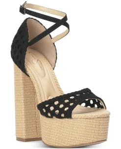 Jessica Simpson Women's Aditi Peep-Toe Platform Sandals