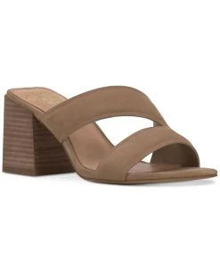 Vince Camuto Jinani Asymmetrical Block-Heel City Sandals