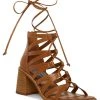 Steve Madden Women's Cherrie Ghillie Lace-Up Block-Heel Sandals -Sam Edelman Shop 23644086 fpx