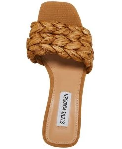 Steve Madden Women's Mylee Raffia Block-Heel Sandals -Sam Edelman Shop 23644412 fpx