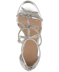 INC International Concepts Women's Nolino Beaded Bow T-Strap Dress Sandals, Created For Macy's -Sam Edelman Shop 23673440 fpx