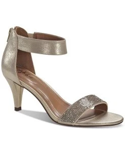 Style & Co Phillys Two-Piece Evening Sandals, Created For Macy's