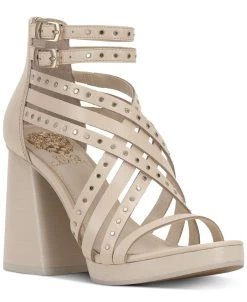 Vince Camuto Nanthie Studded Strappy Platform City Sandals