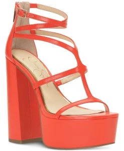 Jessica Simpson Women's Aamina Strappy Platform Dress Sandals