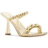 Michael Kors Women's Clara Slip-On Chain Sandals -Sam Edelman Shop 23777818 fpx