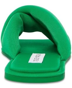 Steve Madden Women's Dixie Plush Slip-On Crisscross Slide Sandals -Sam Edelman Shop 23792599 fpx