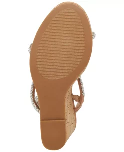 Steve Madden Women's Udell Rhinestone Strappy Wedge Sandals -Sam Edelman Shop 23792833 fpx