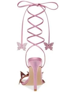 Steve Madden Women's Utopia Ankle-Tie Butterfly Stiletto Sandals -Sam Edelman Shop 23792913 fpx