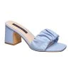 French Connection Women's Block Heel Slide Sandals