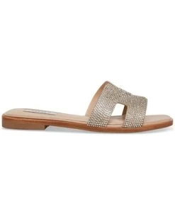 Steve Madden Women's Hayden Slip-On Rhinestone Slide Sandals -Sam Edelman Shop 23919766 fpx