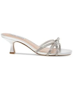 Steve Madden Women's Sheley Bow Strappy Kitten-Heel Sandals -Sam Edelman Shop 23943094 fpx