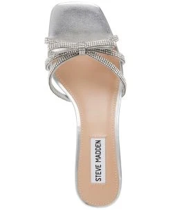 Steve Madden Women's Sheley Bow Strappy Kitten-Heel Sandals -Sam Edelman Shop 23943096 fpx