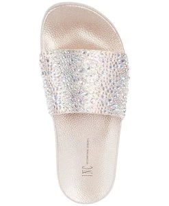 INC International Concepts Women's Peymin Pool Slides, Created For Macy's -Sam Edelman Shop 8608693 fpx