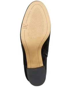INC International Concepts Floriann Block-Heel Ankle Booties, Created For Macy's -Sam Edelman Shop 8882763 fpx